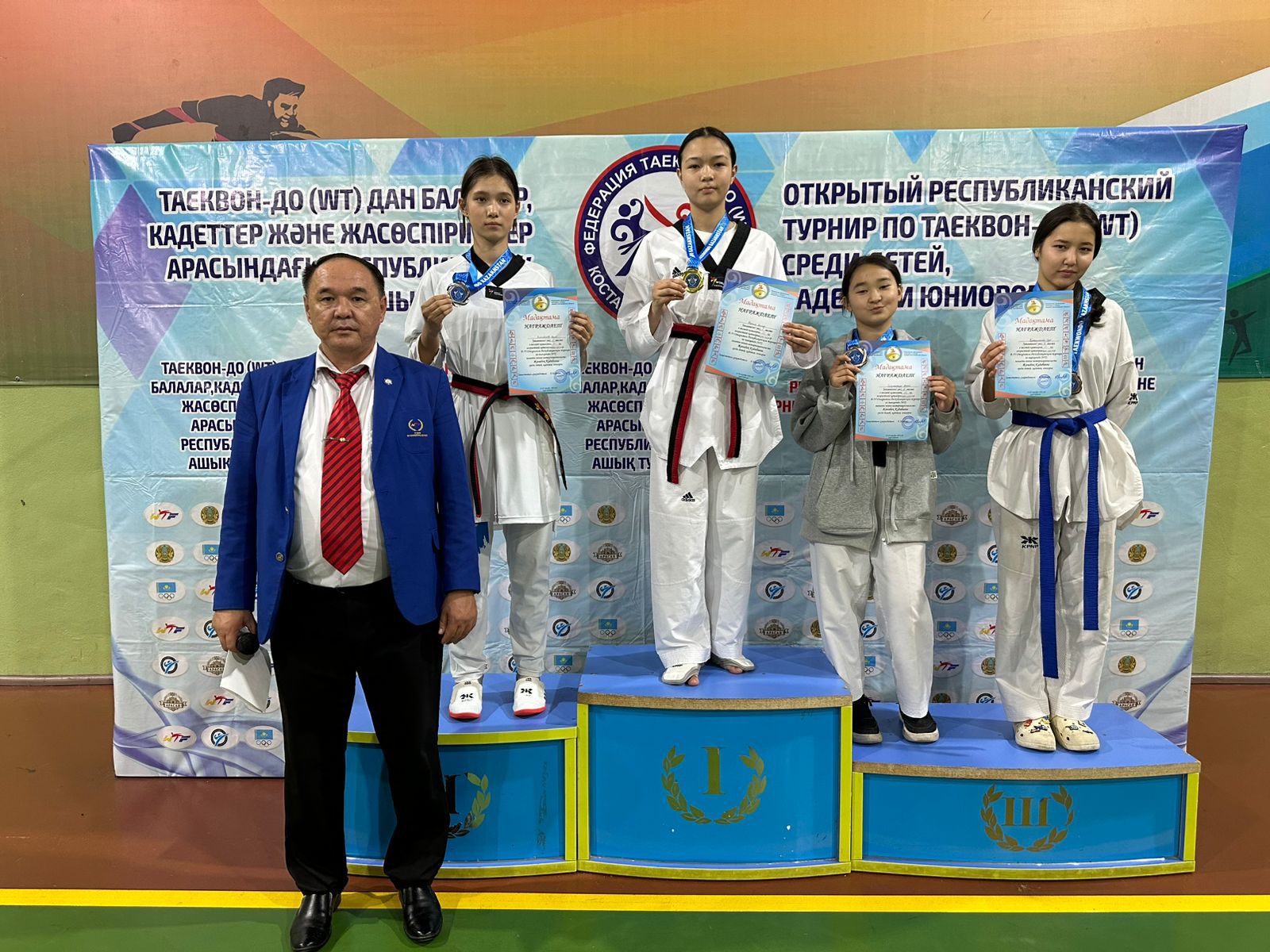 Таэквандодан ашық турнир жеңімпазы Меңғали Балнұр