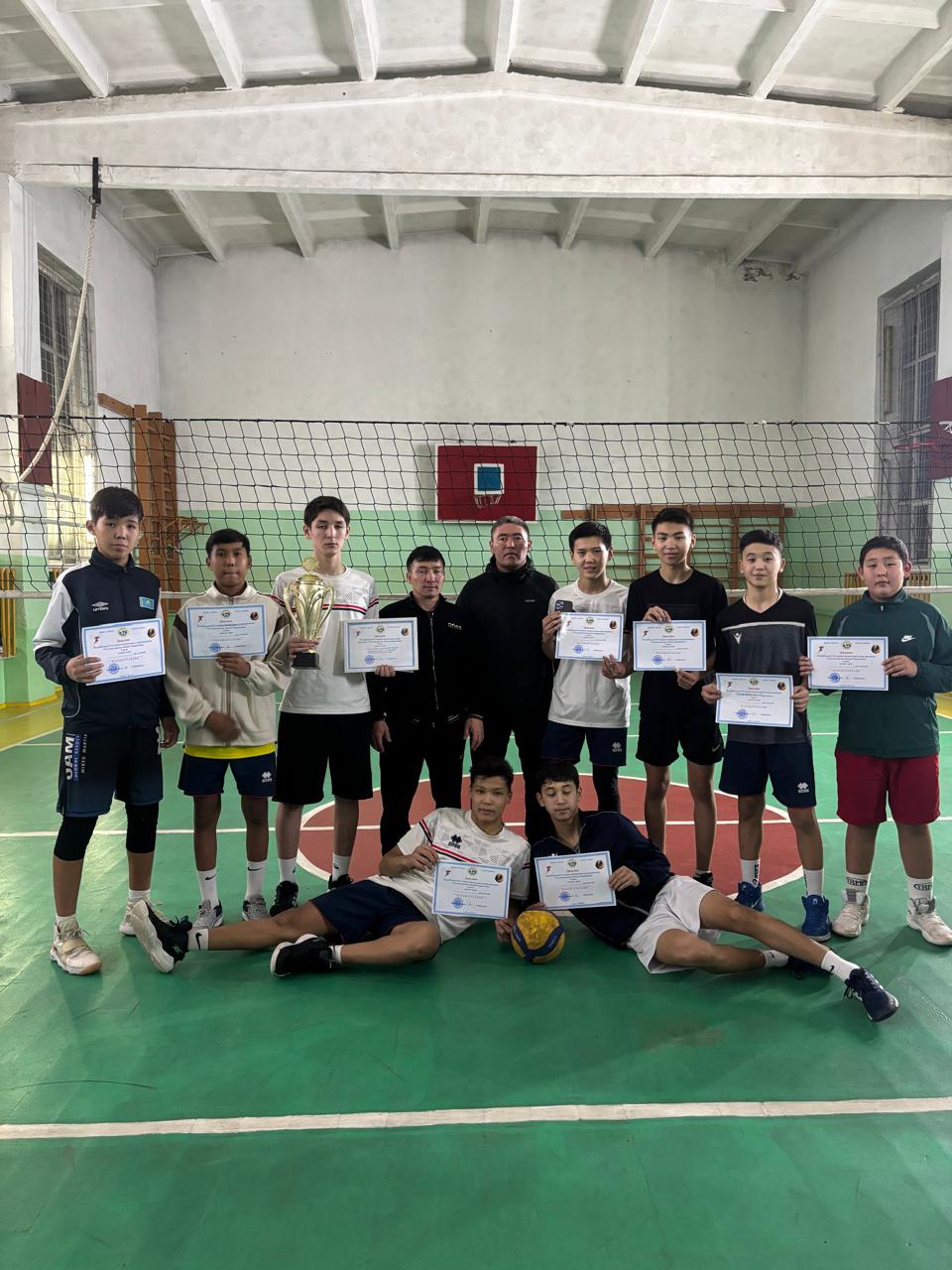 Волейболдан мектеп лигасы