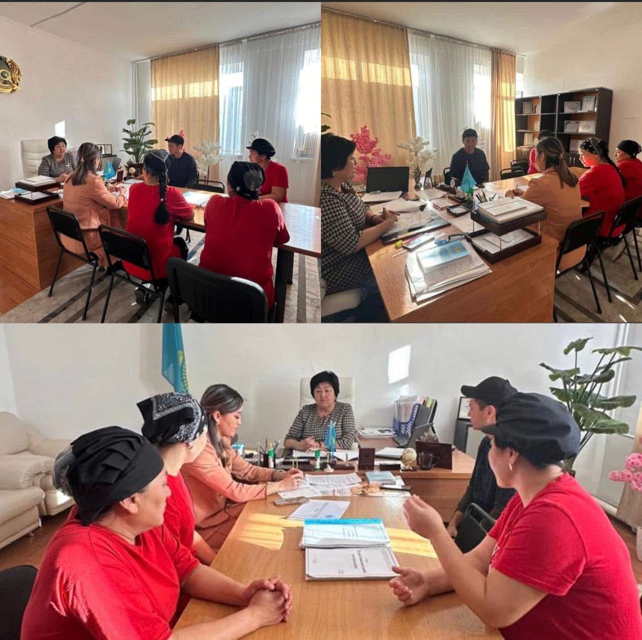 Асхана қызметкерлерімен түсіндірме жұмыстары