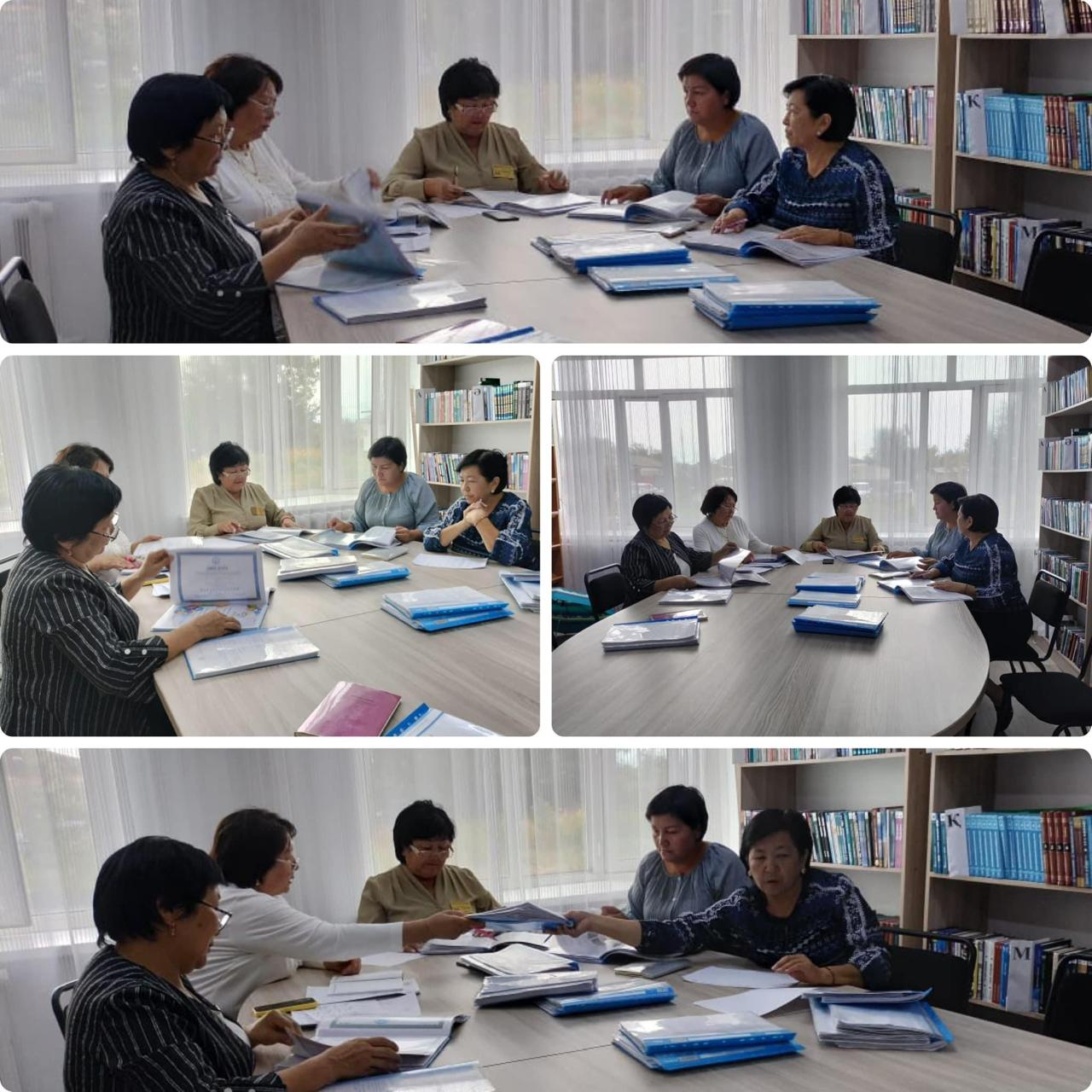 Гимназияішілік аттестаттау комиссиясының отырысы