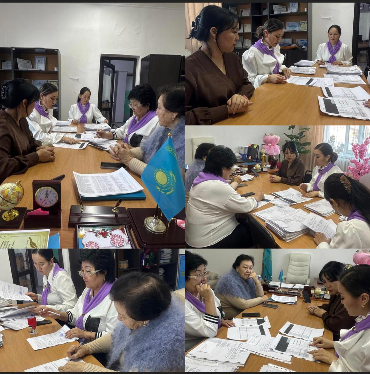 64 қаулы бойынша ата- аналардан өтініштер мен құжаттар қабылданды