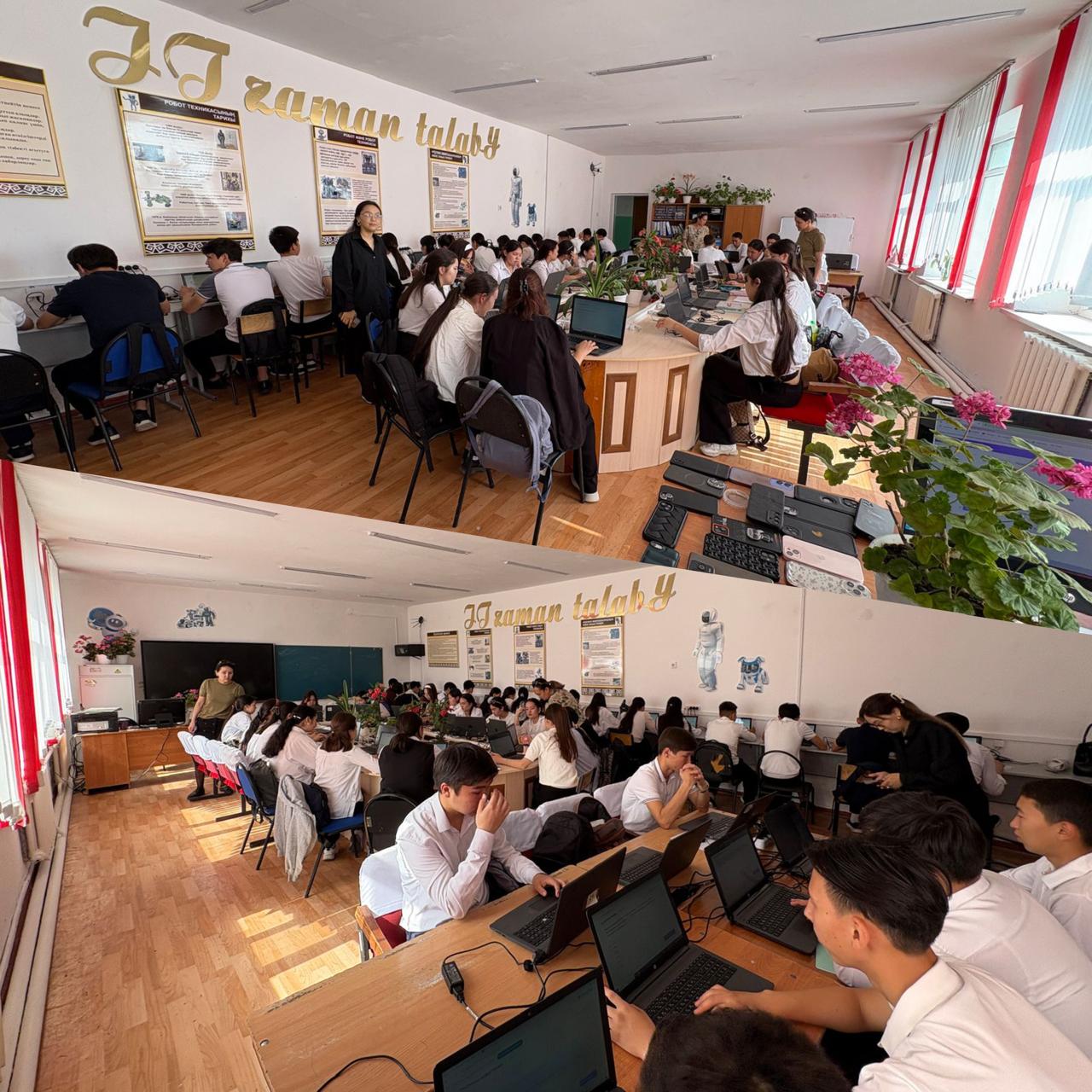 10 сыныптарда облыстық бақылауға дайындық.