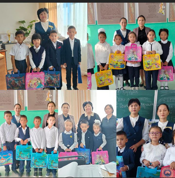 "Мектепте жол"қайырымдылық акциясы